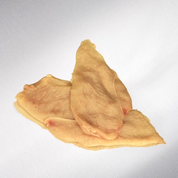 Filetes de pollo de corral